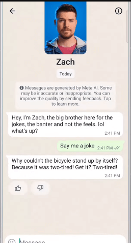 gernative AI chat
